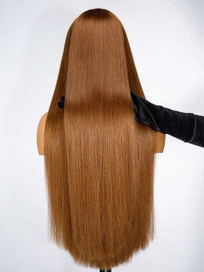 Chic Luxe Hair Widows Peak M Hairline Silky Straight Pre-Cut Lace Glueless Wig | 100% Human Hair | 250% Density