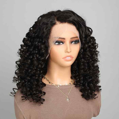 Chic Luxe Hair Glueless Funmi Spiral Curly Full Lace Front Long Wig | 100% Human Hair