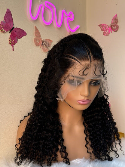 Chic Luxe Hair Ready To Wear Glueless Pre-Styled Lace Front Curly Wig | 100% Human Hair