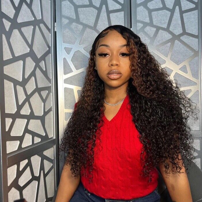 Chic Luxe Hair Glueless Curly Full Lace Front Wig | Long/Short | P30 Ombre | 100% Human Hair