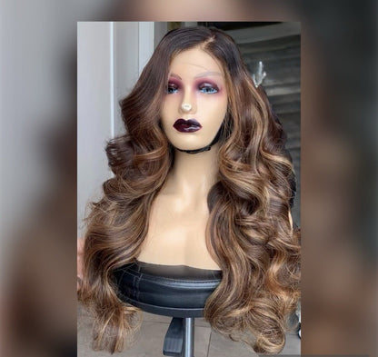 ChicLuxe Hair Single Donor Raw Vietnamese SDD Bouncy Curly Glueless Lace Front Wig | 13*6 Lace Custom Colour