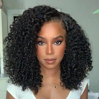 Chic Luxe Hair Glueless Full Lace Front Curly Short Wig | 100% Human Hair