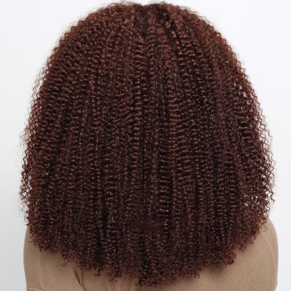 Chic Luxe Hair Glueless Wear And Go Lace Front Bouncy Curly Short Wig | 100% Human Hair