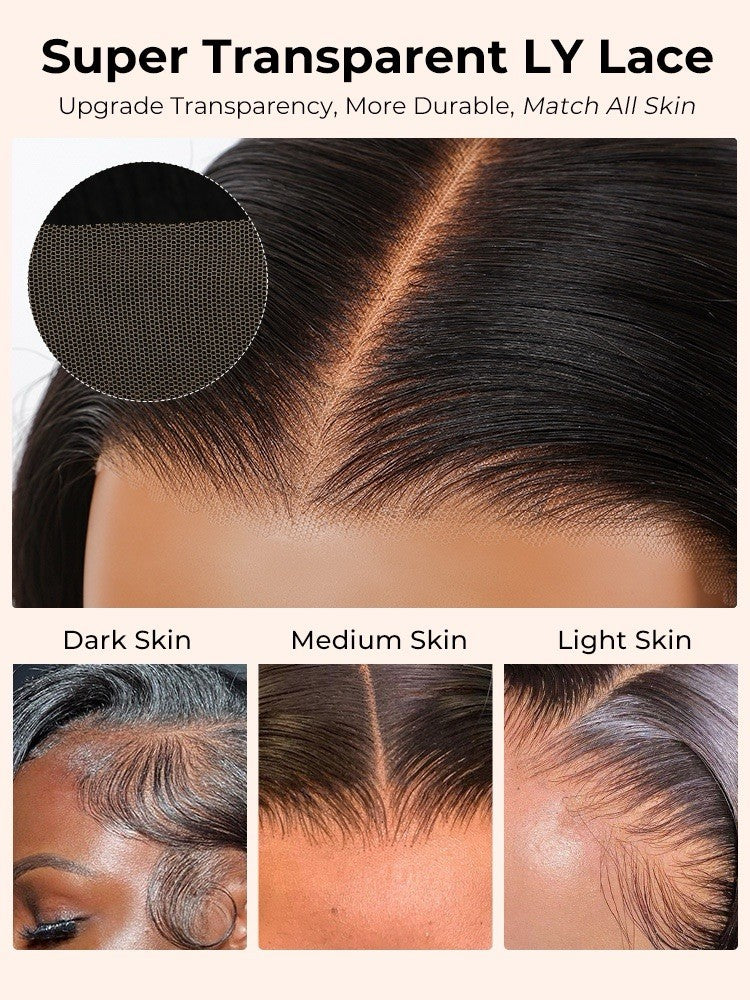 Chic Luxe Hair Box Braids With Flat Twists 13×6 Water Wave Wig | 100% Human Hair | 250% Density