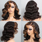 Human Hair Glueless Wear & Go Lace Front Short Wig