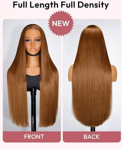Chic Luxe Hair Widows Peak M Hairline Silky Straight Pre-Cut Lace Glueless Wig | 100% Human Hair | 250% Density