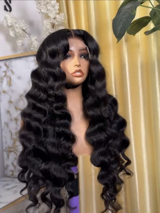 ChicLuxe Hair Vietnamese SDD Loose Curly Glueless Lace Front Wig | 30inch | 100% Vietnamese Hair | 300% Density