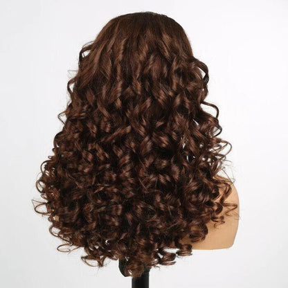 Chic Luxe Hair Glueless Funmi Spiral Curly Full Lace Front Long Wig | 100% Human Hair