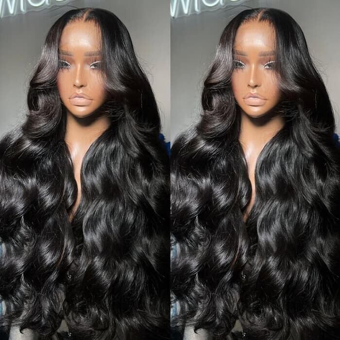 Human Hair Wigs Lace Front Wigs 30inch 36inch Deal Extra Long Women Wigs Wavy