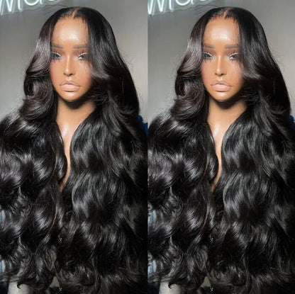 Human Hair Wigs Lace Front Wigs 30inch 36inch Deal Extra Long Women Wigs Wavy