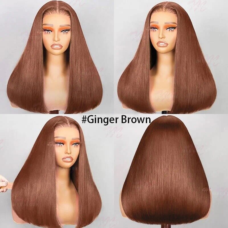 Chic Luxe Hair Glueless Lace Front Straight Wear And Go Short Wig | 100% Human Hair