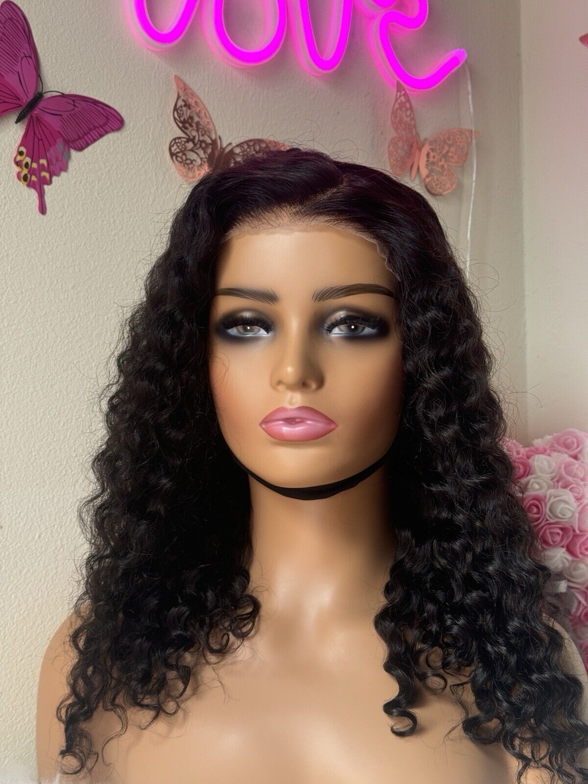 Chic Luxe Hair Ready To Wear Glueless Pre-Cut Lace Water Wave Curly Wig | 100% Human Hair