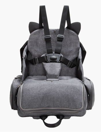 Bolsa de almacenamiento plegable para la cena, bolsa para silla de comedor para niños