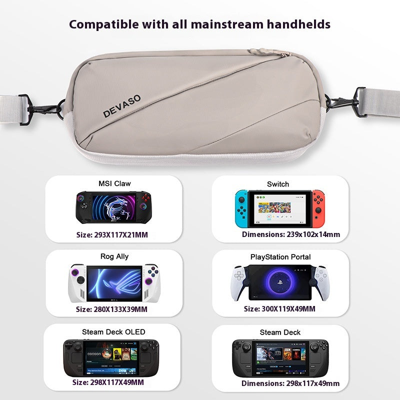 Game Machine Storage Crossbody Bag