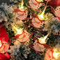 Colorful Ski Snowman Christmas Light LED String