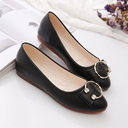 Zapatos Mary Jane de corte bajo y suela blanda