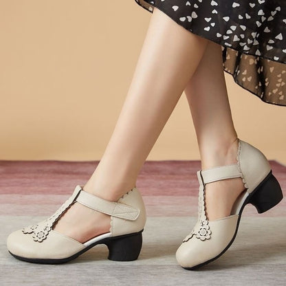 Sandalias de punta cerrada de verano de moda para mujer