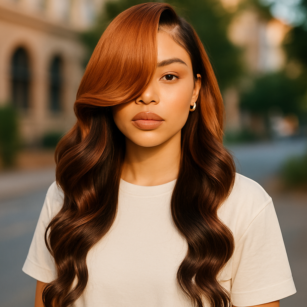 Chic Luxe Hair Vietnamese Full Lace Front Pre-Styled Customised Wavy Wig | 100% Vietnamese Hair | 250%