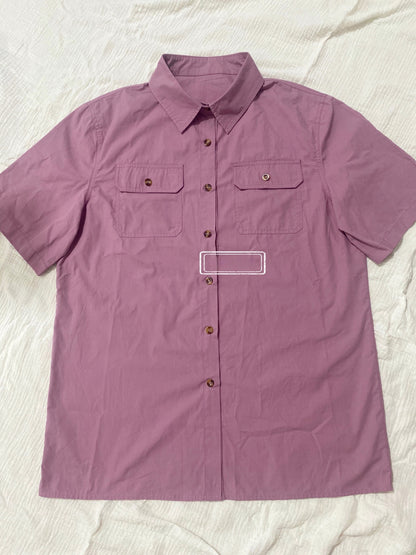 Camisa de negocios de moda para hombre de manga corta