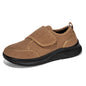 Winter and Autumn Wide-Fit Fleece-Lined Warm Shoes for Elderly Extra-Wide and Extra-Thick Rehabilitation Shoes for Broad Feet and Swollen Feet Walking Shoes