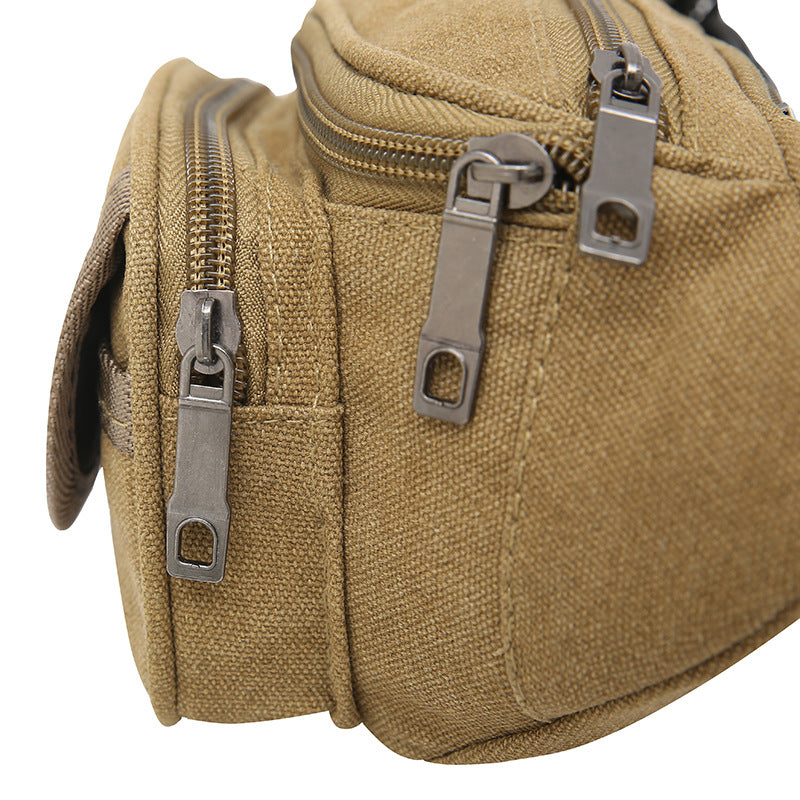 Riñonera para hombre, multifuncional, para deportes al aire libre, resistente
