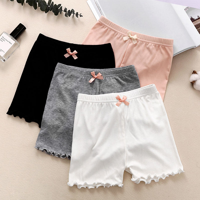 Girls' leggings to prevent exposure