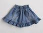 Cowboy skirt with heart-shaped pocket