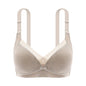 Nursing Underwear Maternity Underwear Front Open Buckle Thin Seamless Bra Cotton Lining Large Size Nursing Bra