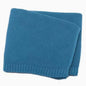 Cotton Knitted Baby Blanket with Embroidered Bear and Personalized Name, Soft Infant Car Seat Cover and Nap Blanket