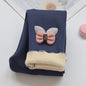 Girls' leggings with thickened fleece