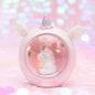 Cartoon Round Night Light LED Battery Night Light Child Baby Room Desktop Decoration Decoration Lamp Gift Small New