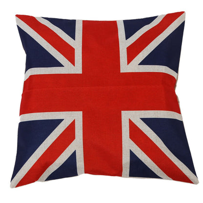 Practical Boutique British Vintage Style Union Jack Flag Throw Pillow Case, Pillowcase