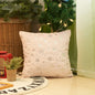 Christmas Snowflake Plush Hot Silver Sofa Pillowcase (excluding core) Home Pillow Cover