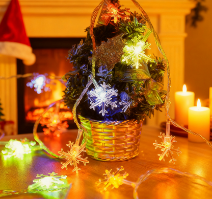 Christmas Snowflake Light - Colorful Christmas Light LED String