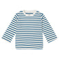 Nordic Blue Breton Stripe Top