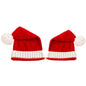 Winter Fur Ball Mother Baby Knitting Cap Christmas Warm Cap Parent-Child Cap