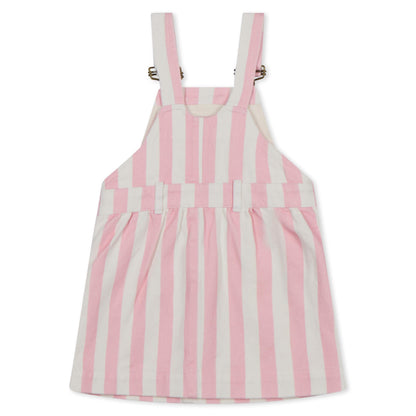 Classic Wide Stripe Dress - Pink