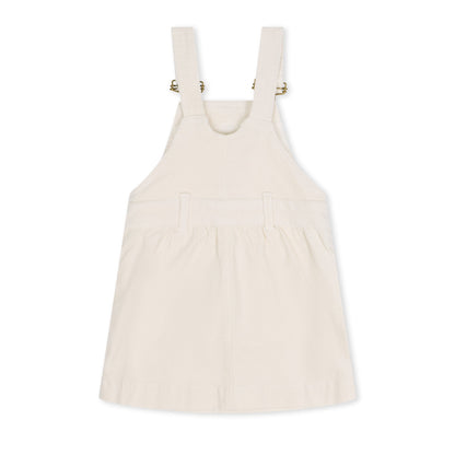 Custard Corduroy Dress