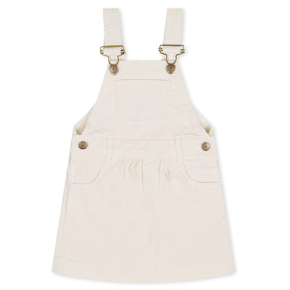 Custard Corduroy Dress