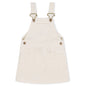 Custard Corduroy Dress