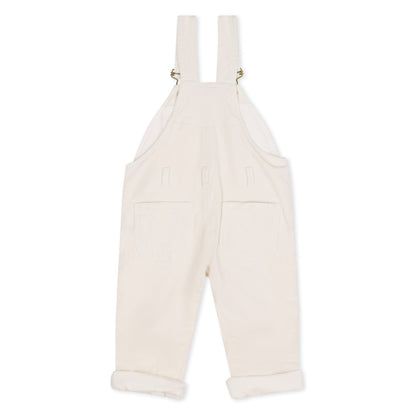 Custard Corduroy Dungarees
