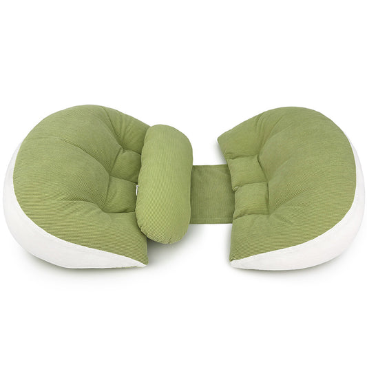 Pregnancy Side Sleeper Pillow with Waist & Belly Support