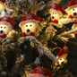 Non woven teddy bear Christmas light LED string