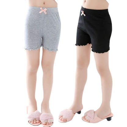 Girls' leggings to prevent exposure