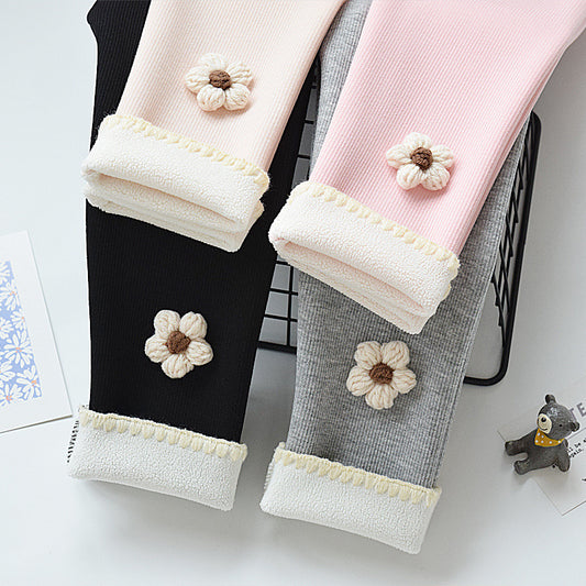 Girls' leggings for autumn and winter