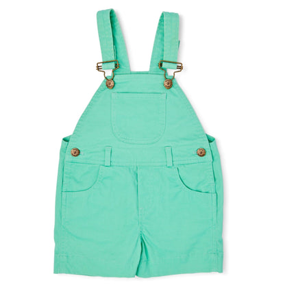 Green Denim Shorts