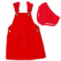 Red Corduroy Dress
