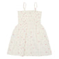 Let's Play Floral Jersey Dress - Cream