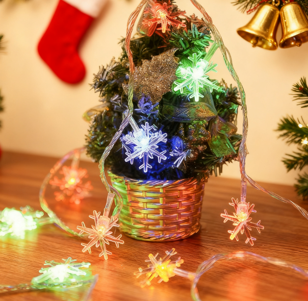 Christmas Snowflake Light - Colorful Christmas Light LED String