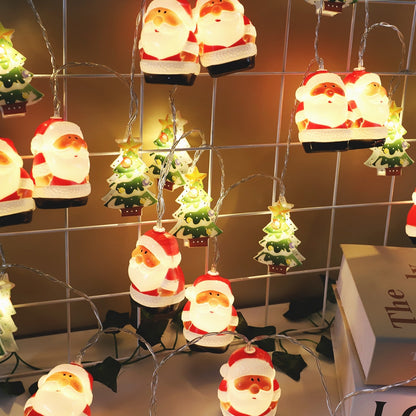 Santa Claus+Christmas Tree Christmas Lights LED Light String